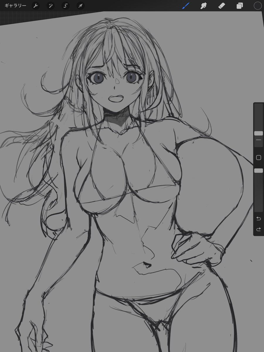 過去の数々のラフ…。 