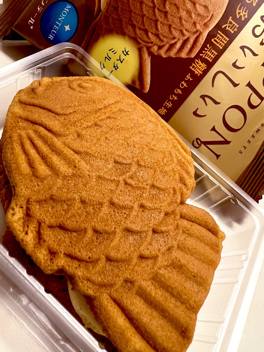 たい焼き　黒XL たい焼き・