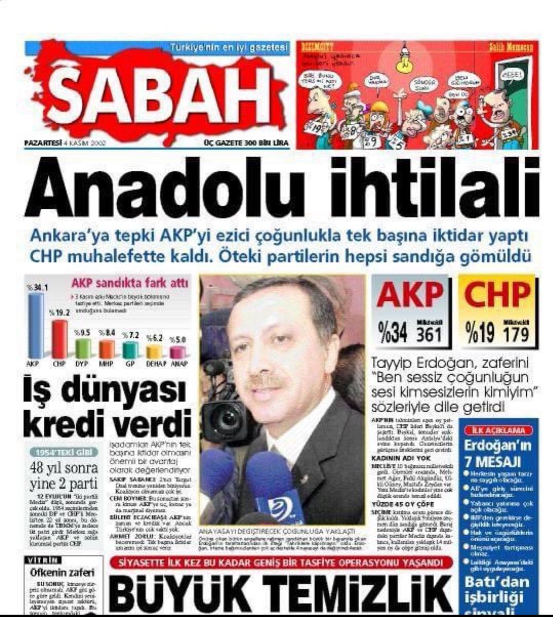 Anadolu sever ihtilal yapmayı..
Bu arada güzel başlık..
İki kelimeyle özetlemiş seçimi.