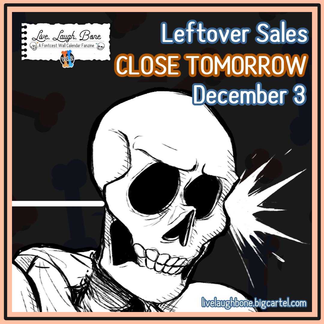 Live, Laugh, Bone Vol. 2: 2026 Fontcest Calendar tweet media