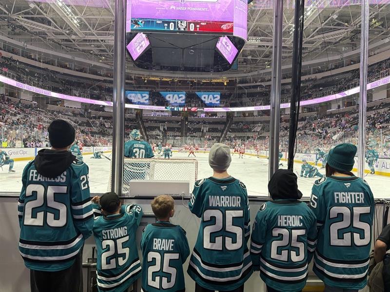 Tonight was more than just hockey, it was a night of honor, celebration, strength, and remembrance. Here are some of the impactful moments of the night 👇💜