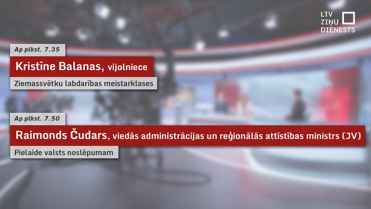 LTV Ziņu dienests tweet media