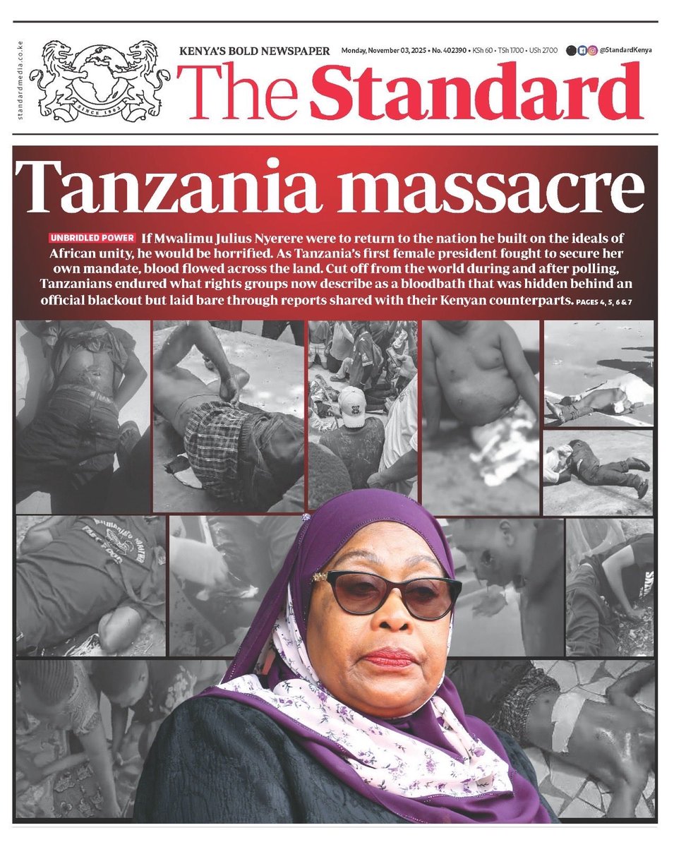 We are Africans and Africa is our business! This woman should be charged at the ICC for crimes against humanity. Tanzania tuko na nyinyi.
