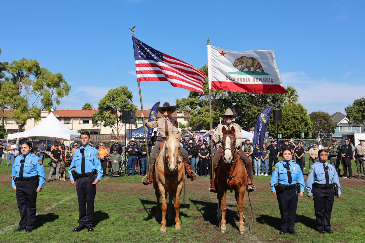 SLOSheriff's tweet image. We had a great time at Cops ‘N Kids Field Day today! 🚓👮 Thanks to California Central Coast Cops &apos;N Kids for putting on such a fantastic community event. It was great getting to connect with everyone who stopped by each of our booths!

#CopsAndKids #Community #SLOSheriff