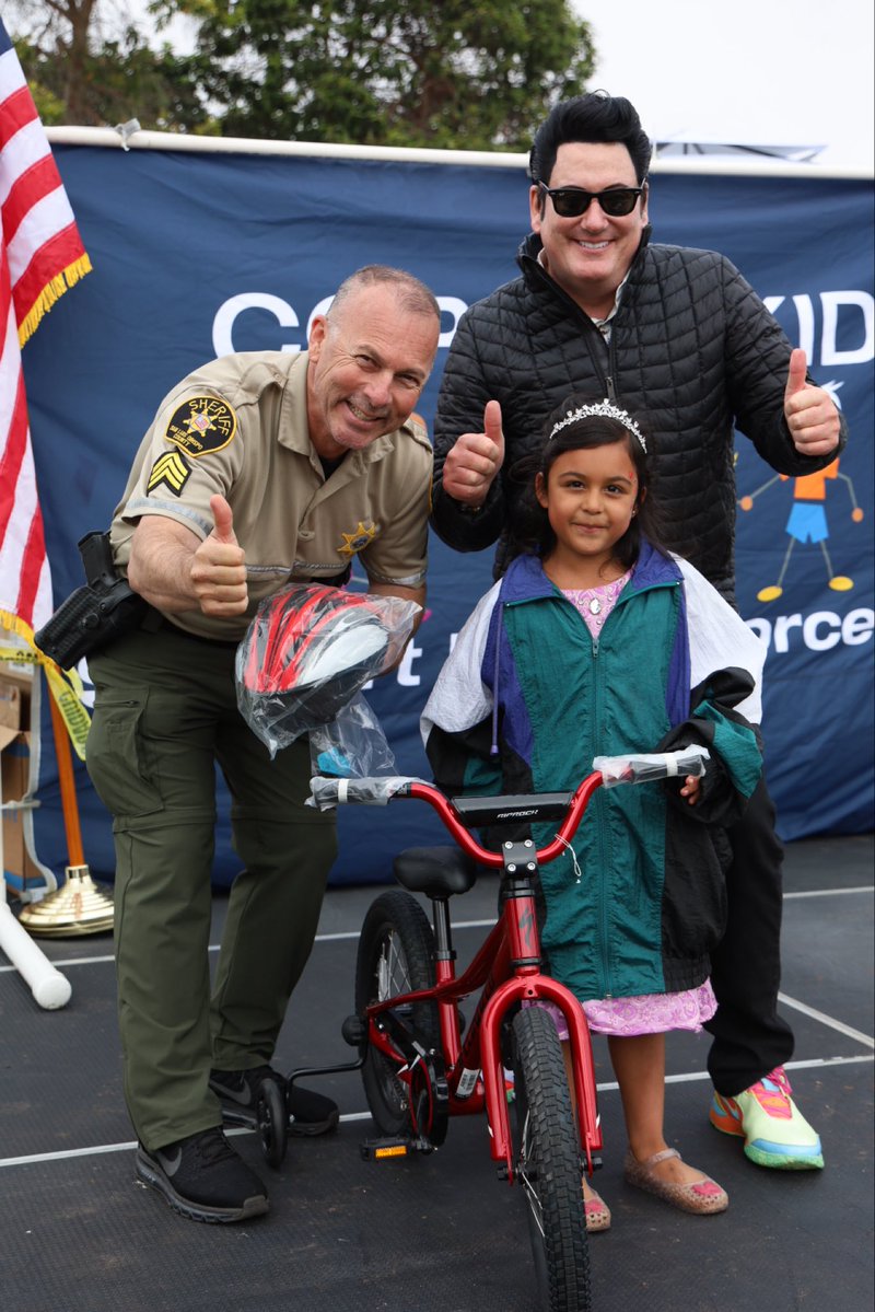 SLOSheriff's tweet image. We had a great time at Cops ‘N Kids Field Day today! 🚓👮 Thanks to California Central Coast Cops &apos;N Kids for putting on such a fantastic community event. It was great getting to connect with everyone who stopped by each of our booths!

#CopsAndKids #Community #SLOSheriff