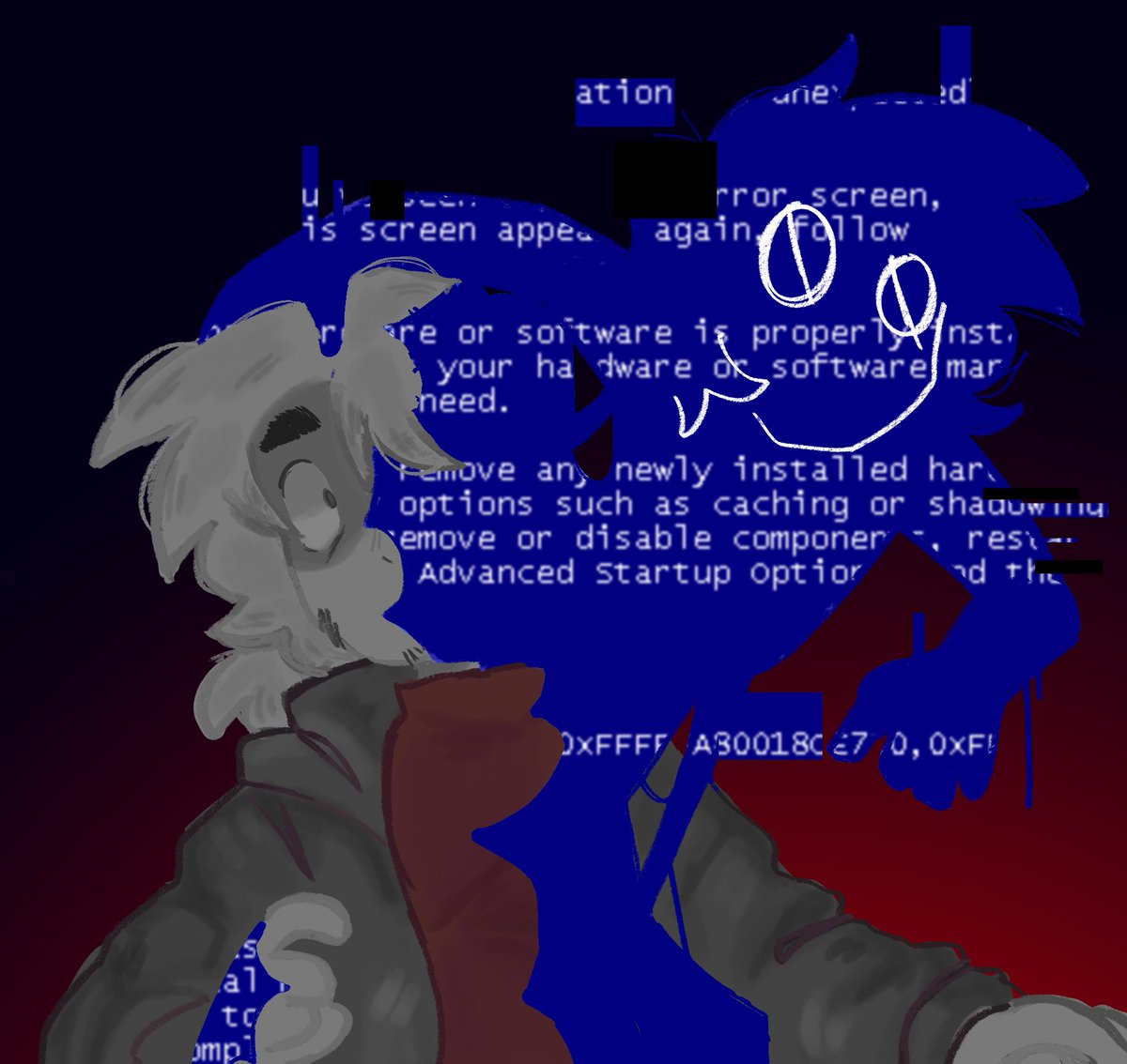 bloxxwatcher's tweet image. Separation

lost motivation so like :P not my best work Again

#ROBLOX #robloxart #builderman