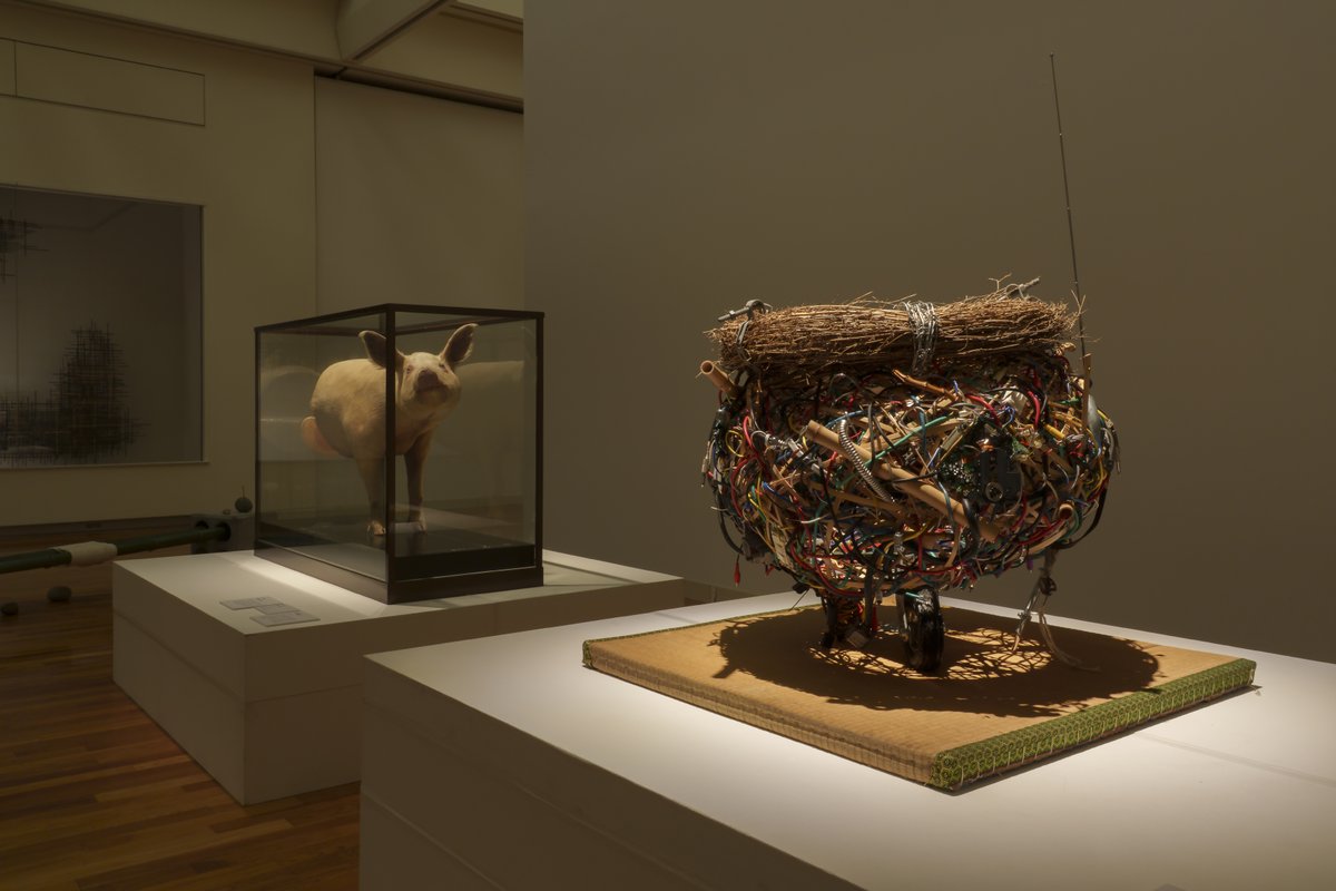 漁樵耕読　置物 大分市美術館 on X