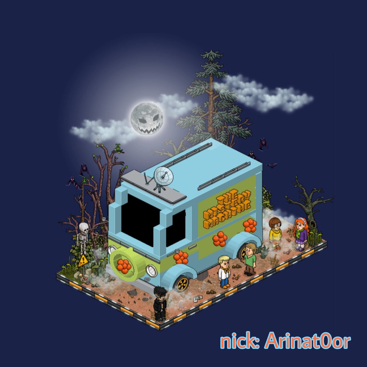 arinat0or's tweet image. COMPETIÇÃO: Máquina Mistério
Nick: Arinat0or
#Oldween #SpookyOld
@OldHabblet