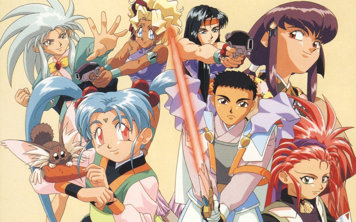guctino's tweet photo. @FRIERENcontent Nah, for me it was Tenchi Muyo! https://t.co/hebwj72REE