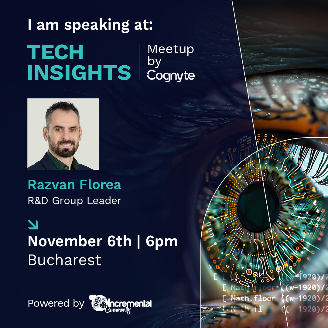 incremental_com's tweet image. Meet our speaker, Razvan Florea at Tech Insights, Thursday, November 6.
In his talk, “The Dark Side of the Blockchain,” he will uncover how blockchain can also be used to conceal illicit activity.
 Registration link: luma.com/elybclr9