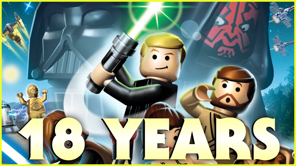 Today is the 18-YEAR Anniversary of LEGO Star Wars: The Complete Saga! This title combined the levels of 2005's LEGO Star Wars: The Video Game &amp; 2006's LEGO Star Wars II: The Original Trilogy to form a massive LEGO Star Wars experience. What are your thoughts on this one?