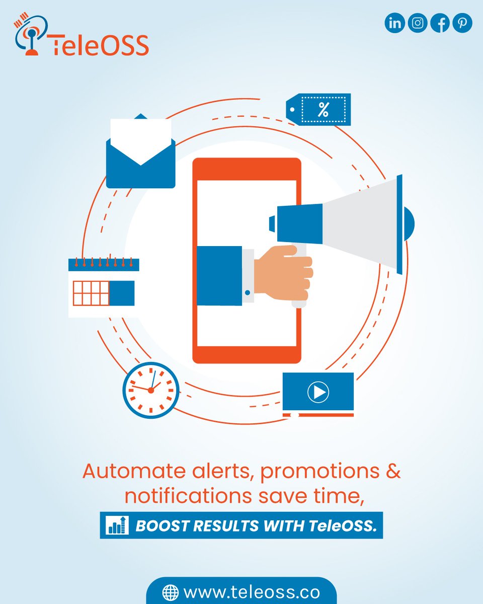 TelesooS46699's tweet image. Automate alerts, promotions, and notifications 
save time, boost results with TeleOSS.

📫: info@teleoss.co
🌐: teleoss.co

#TeleOSS #MessagingAutomation #BusinessMessaging #SmartMessaging #BulkSMSPlatform #OTTMessaging