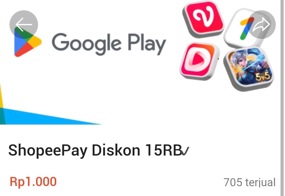 geulissee's tweet image. Promo Robux Restock📌

*80 robux cuma bayar 4k
*Voucher diskon 15k

Caranya
1. Ambil vouchernya di sini:
s.shopee.co.id/6psapVaaGl?sha…
Atau di sini:
s.shopee.co.id/VyXI23jIo?shar…
3. Top up di aplikasi Roblox
4. Pilih metode pembayaran shopeepay dan apply vouchernya