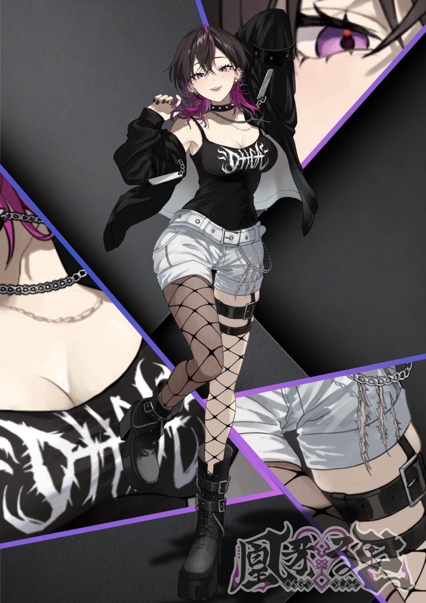 凰牙るき👁💜3Dモデル制作決定！ tweet media