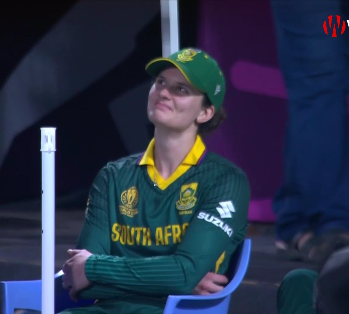 Thank you for everything ❤️ 

Good bye 👋 #CWC2025 #TeamIndia 
Congratulations girls : Laura Wolvaardts, South African Cricketer