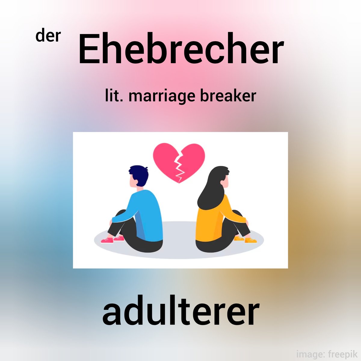 BettinaSRoss1's tweet image. Today&apos;s random #German word of the day is this. 

📢 m.dict.cc/deutsch-englis…

Just like all words that describe a person, this one has a masculine &amp;amp; feminine version: &apos;die Eherecherin&apos;. #LearnALanguage