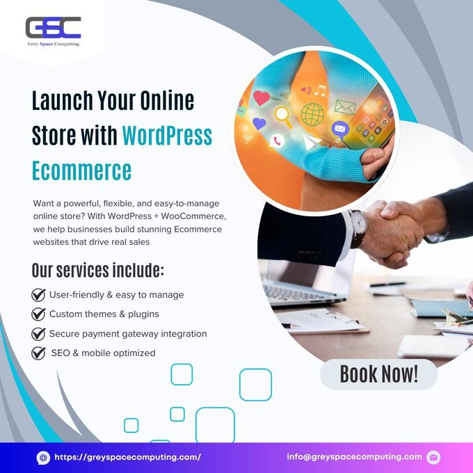 SEO_Expert_Andy's tweet image. Custom WordPress Development Company in Riyadh, Power your online store with flexible, fast, and feature-rich WordPress solutions - greyspacecomputing.com/services/wordp… 

#CustomWordPressDevelopment #WordPressWebsiteDevelopment #WordPressEcommerceWebsiteDevelopment #HireWordPressDeveloper