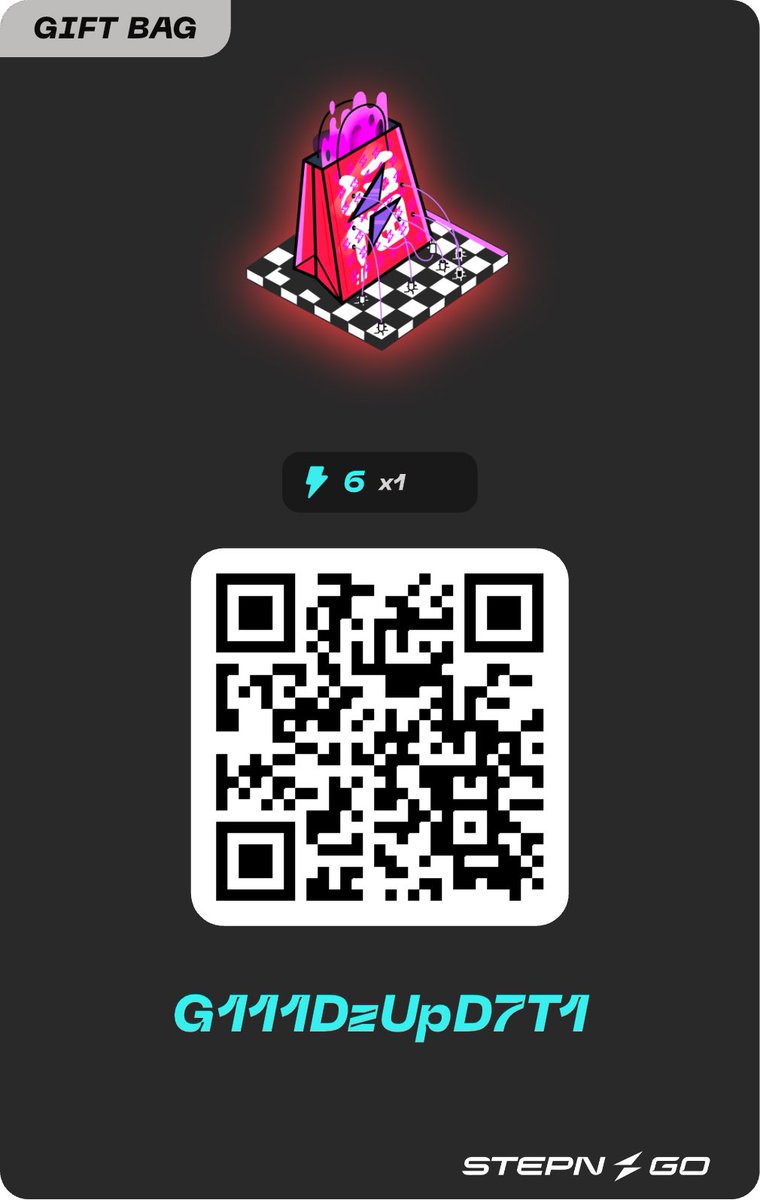 sanchan_0303's tweet image. STEPN GOギフトバックコードです。
無料エナジーとトライアルスニーカーをゲットしてGGTトークンを獲得しましょう😃

Here is a STEPN GO Gift Bag code.
Get free energy and trial sneaker, and earn GGT token😃

コード
↓↓↓
G111DzUpD7T1

#STEPNGO
#GiftBagcode
#ギフトバックコード