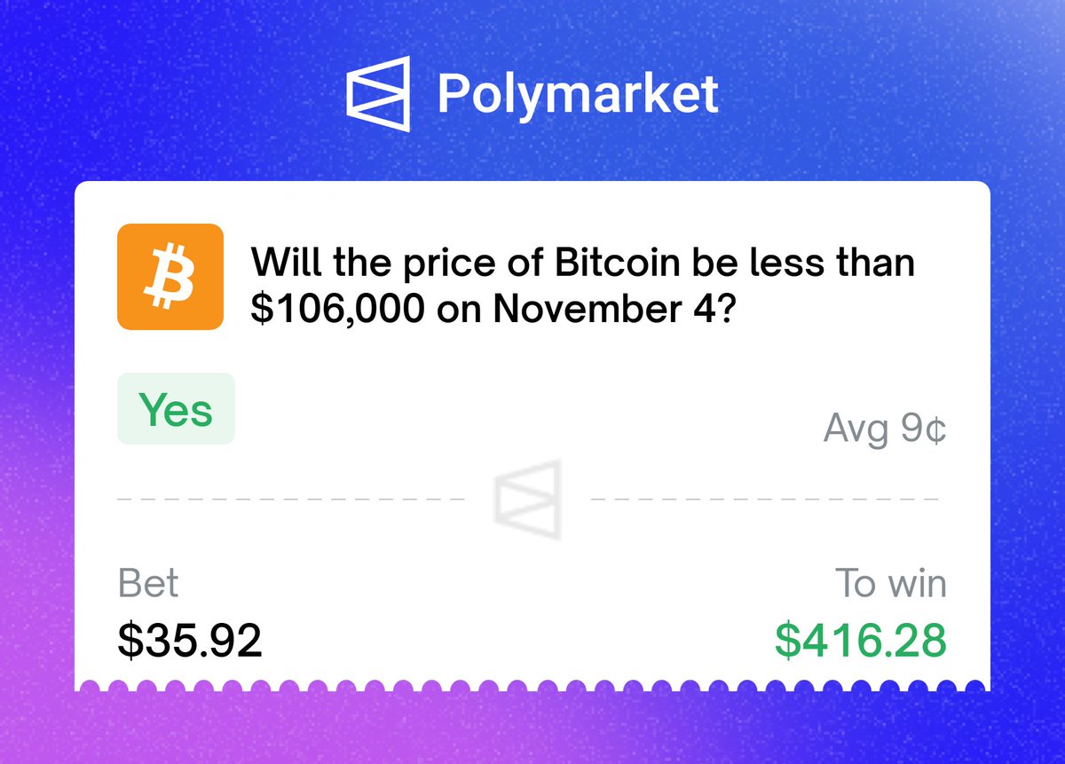 I just put my money where my mouth is on <a href="/Polymarket/">Polymarket</a>.

Trade against me: polymarket.com/market/will-th…