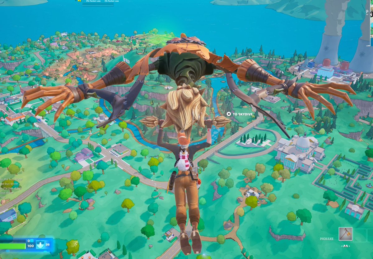 Dahja3D's tweet image. My Kala fit 🦊🎨 #Fortnite