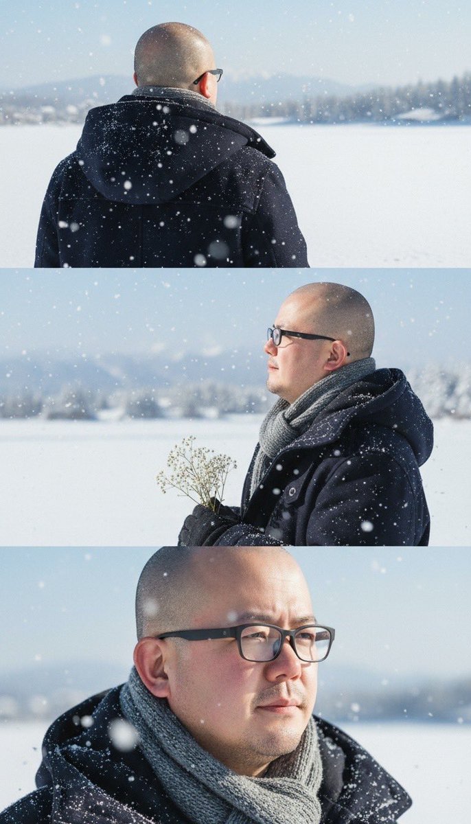 流行りの雪のやつを残留神こと太田さんで。
寒そうでかわいい♡

最終節の季節、最高位戦の選手はお守りにするといいことあるかも😘