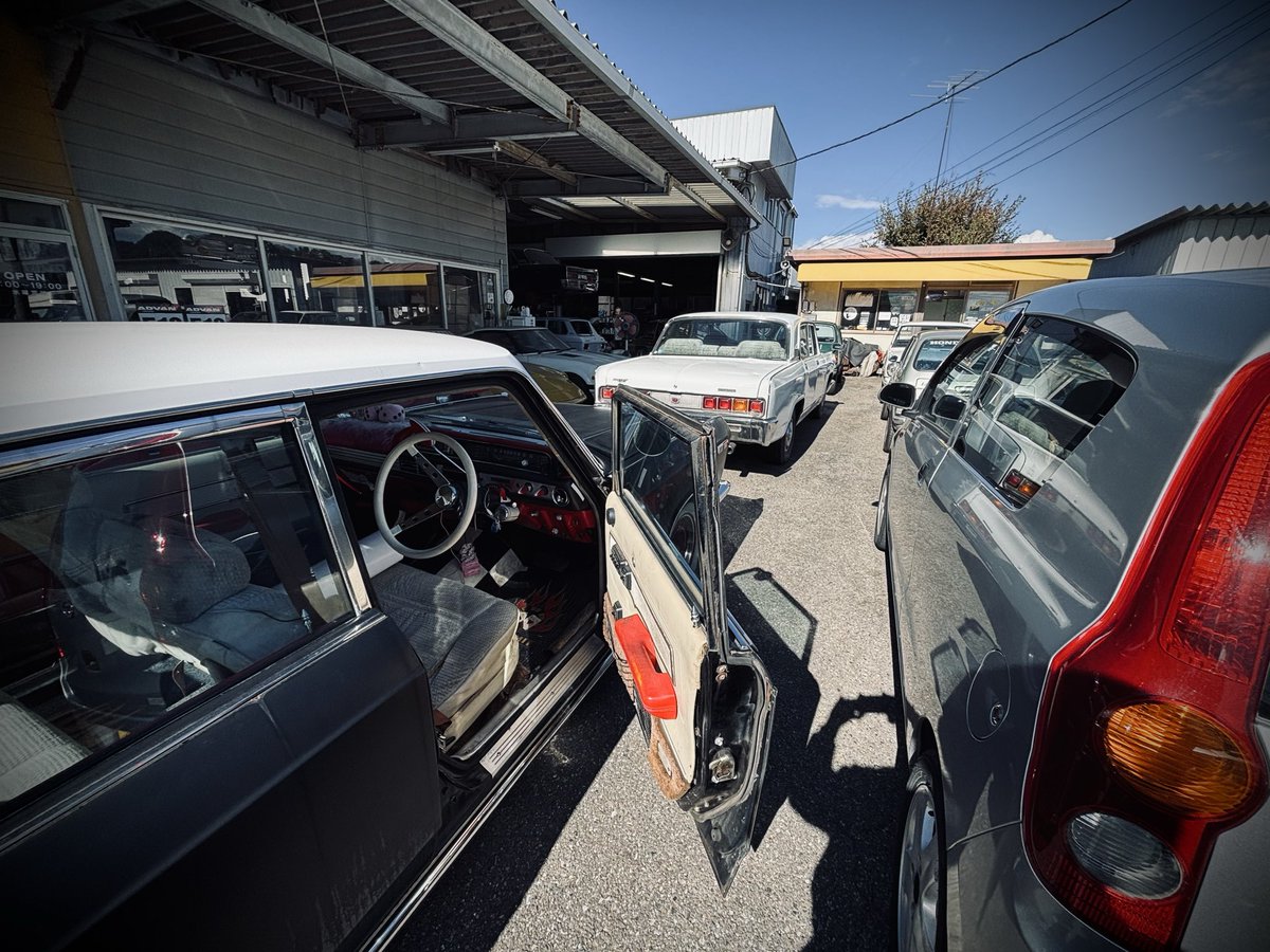 お帰り 相棒 #デボネアa33 #車検