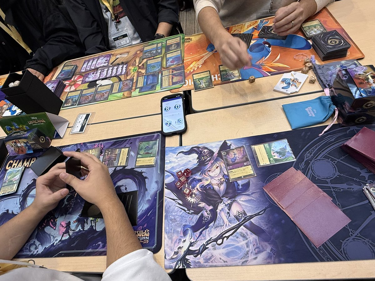 この後のターン唐突に
ぽむ〇「あ、僕勝ちだわ」
#ディズニーロルカナ