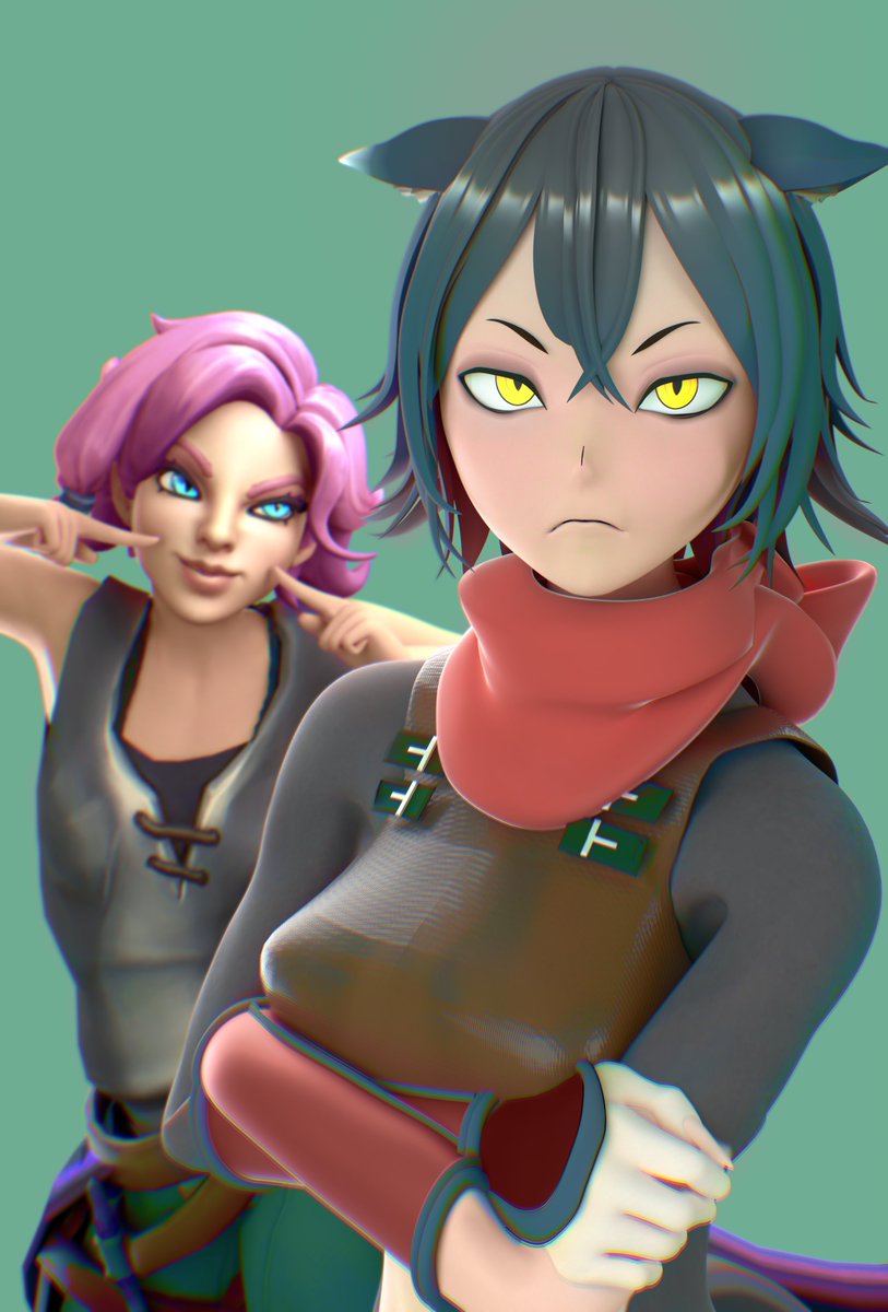 Rohi_Paladins's tweet image. Peak cat girl crossover 
Maeve rig: @ElSighor 
Izutsumi rig: @Aequdsama 

#paladins #dungeonmeshi #blenderrender #3d