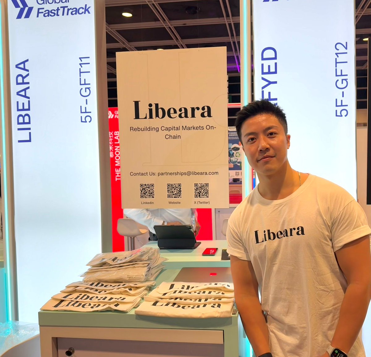 Meet Libeara at 𝐁𝐨𝐨𝐭𝐡 𝟓𝐅-𝐆𝐅𝐓𝟏𝟏 at Hong Kong Fintech Week !