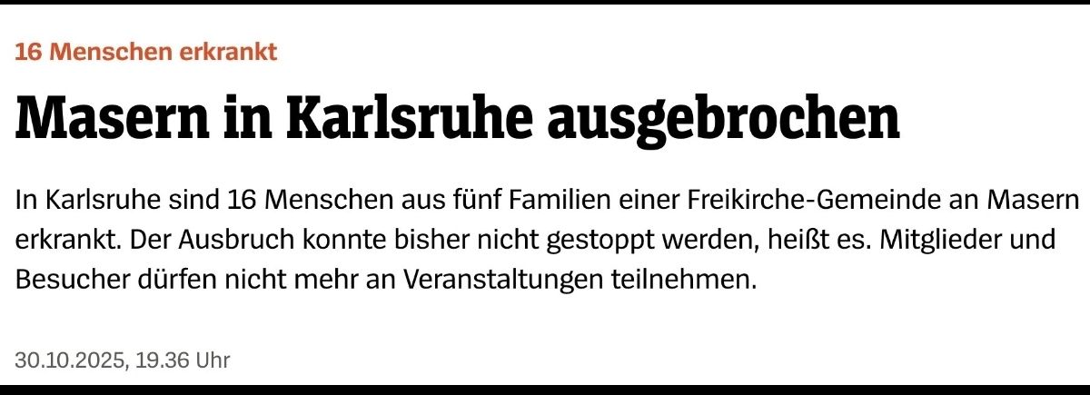 Mitglieder einer Freikirche. Übrigens es  kommen viele  der #fckafdler in den letzten 5 Jahren aus der impfkritischen  Querdenkerszene. Haltern und Castrop Engicht und Pädda.