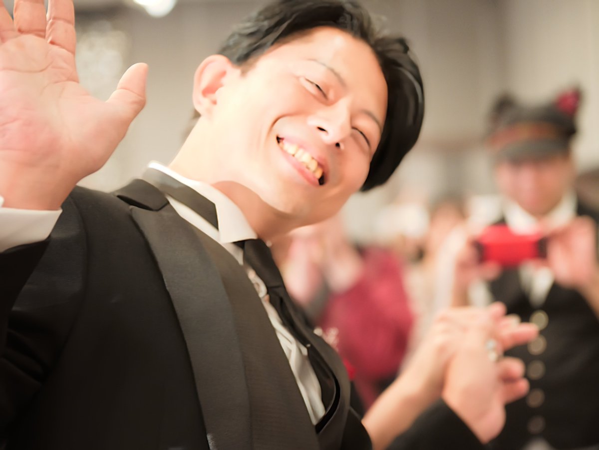 お二人の温かな人柄がにじむ、会場が笑顔でいっぱいにあふれた素晴らしい時間でした。末永くお幸せに。
 ＃たおゆに結婚式