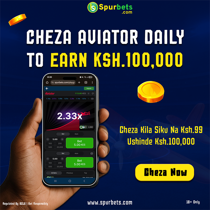 spurbets's tweet photo. Good Great News for You Today:

Cheza na Spurbets and Enjoy a New Awesome Betting Experience. Kenya's Biggest Selection of Crash Games, Casino, Sports and Virtual Sports. It's Simply Great.

Start Now | Anza Leo Safari Ya Ushindi.
