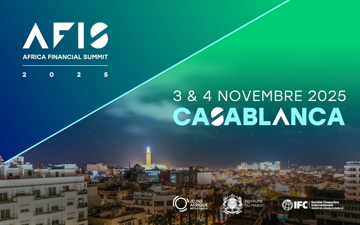 📅 À vos agendas ! Les 3 et 4 novembre, plus de 1 200 leaders de l’écosystème financier africain se réuniront à Casablanca pour façonner un avenir financier plus inclusif et résilient pour l'Afrique.
Pour en savoir plus ➡️ wrld.bg/lR8A50XjxQp
#OURAFIS25 | #AFIS2025