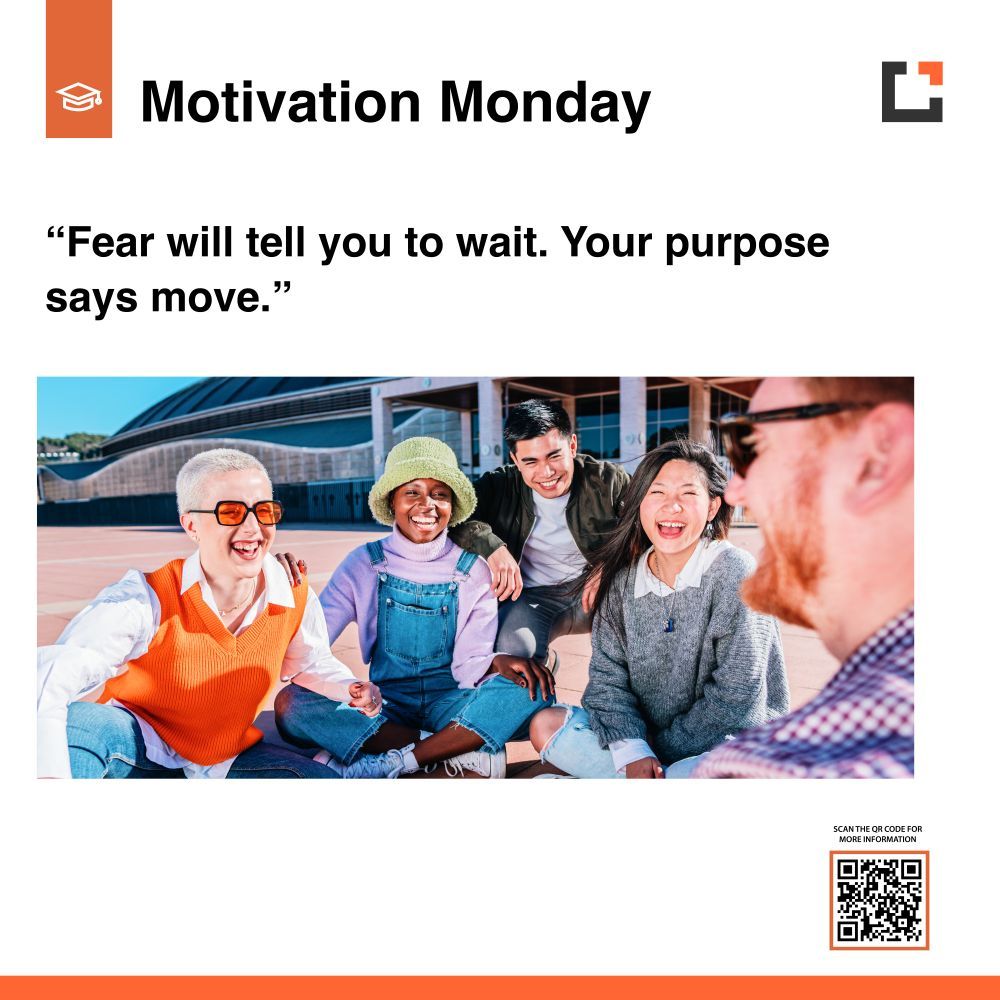 Cornerstone_CPT's tweet image. When in doubt, follow what excites and scares you.

#MotivationMonday #Learntochangetheworld #Highereducation