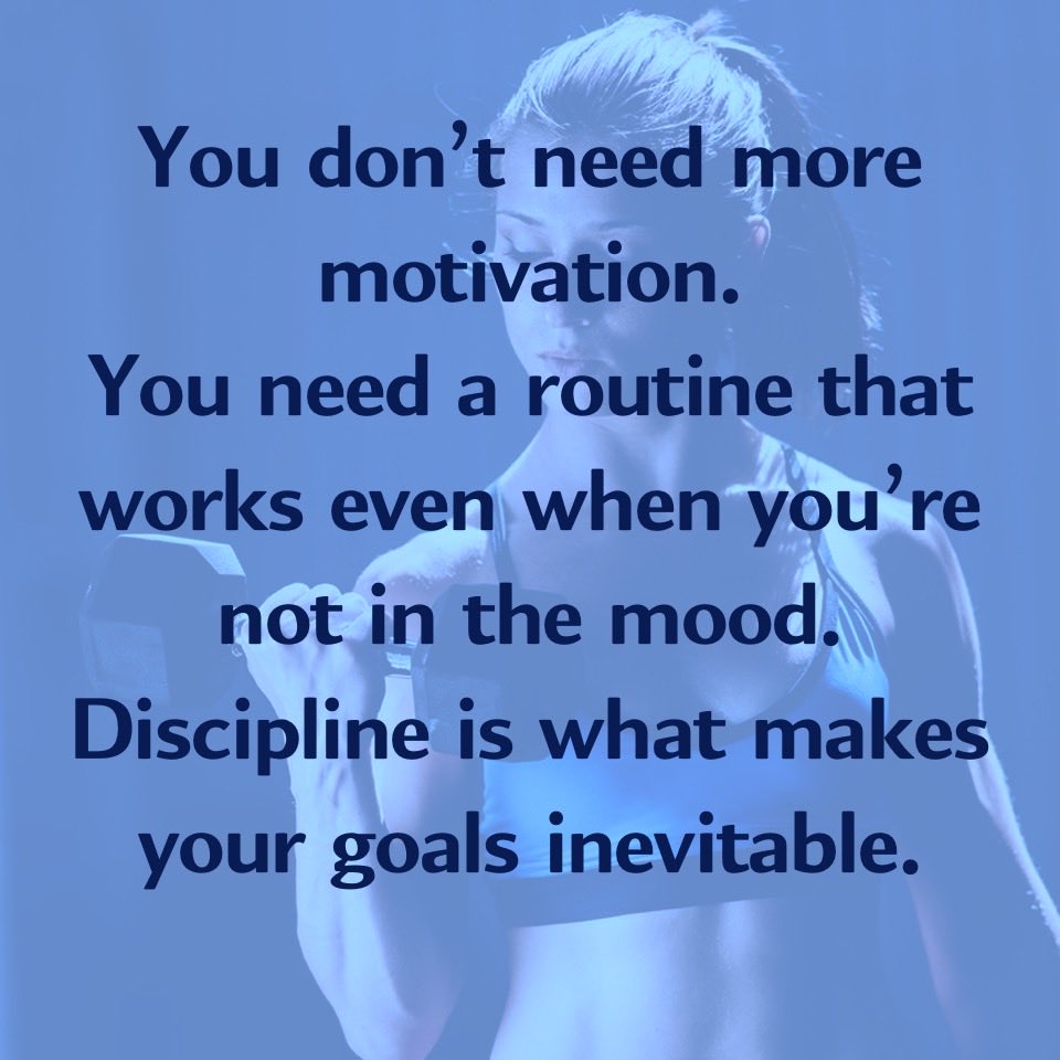 DebbieMaybery's tweet image. #discipline #routine #goals #grit #accountability #attitude #consistency #control #changeyourlife #habits #system