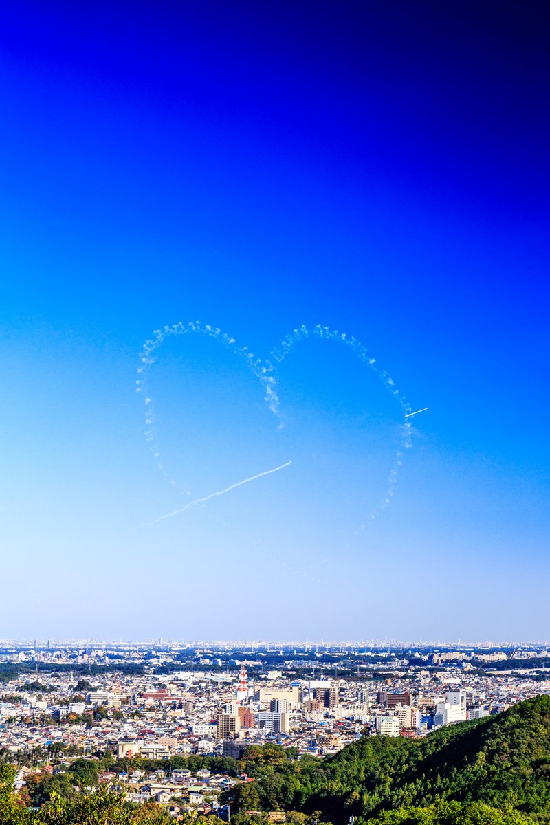 sendouarimasa's tweet image. 今日は入間航空祭🛩️

いつかのブルーインパルス