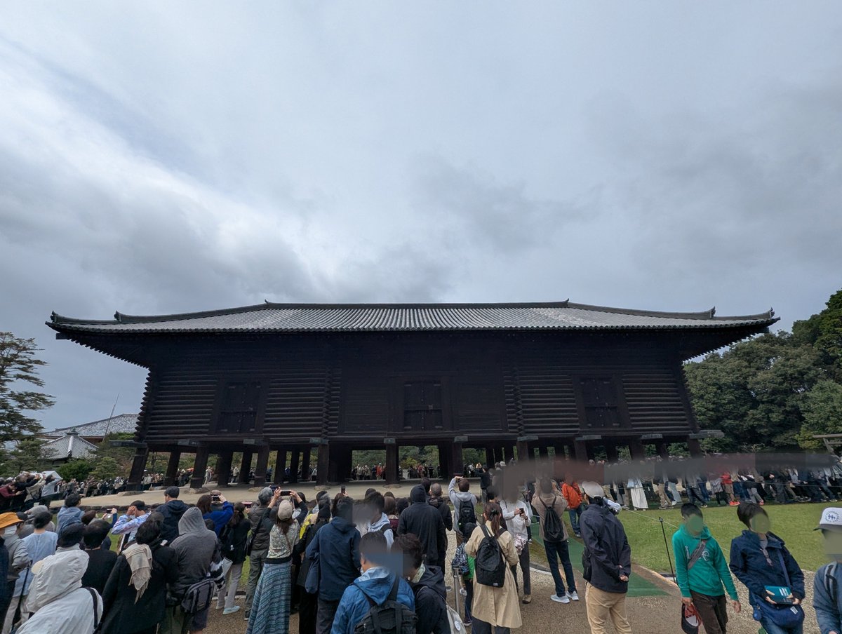 正倉院正倉3日間特別公開終了 来場者1300年威容に