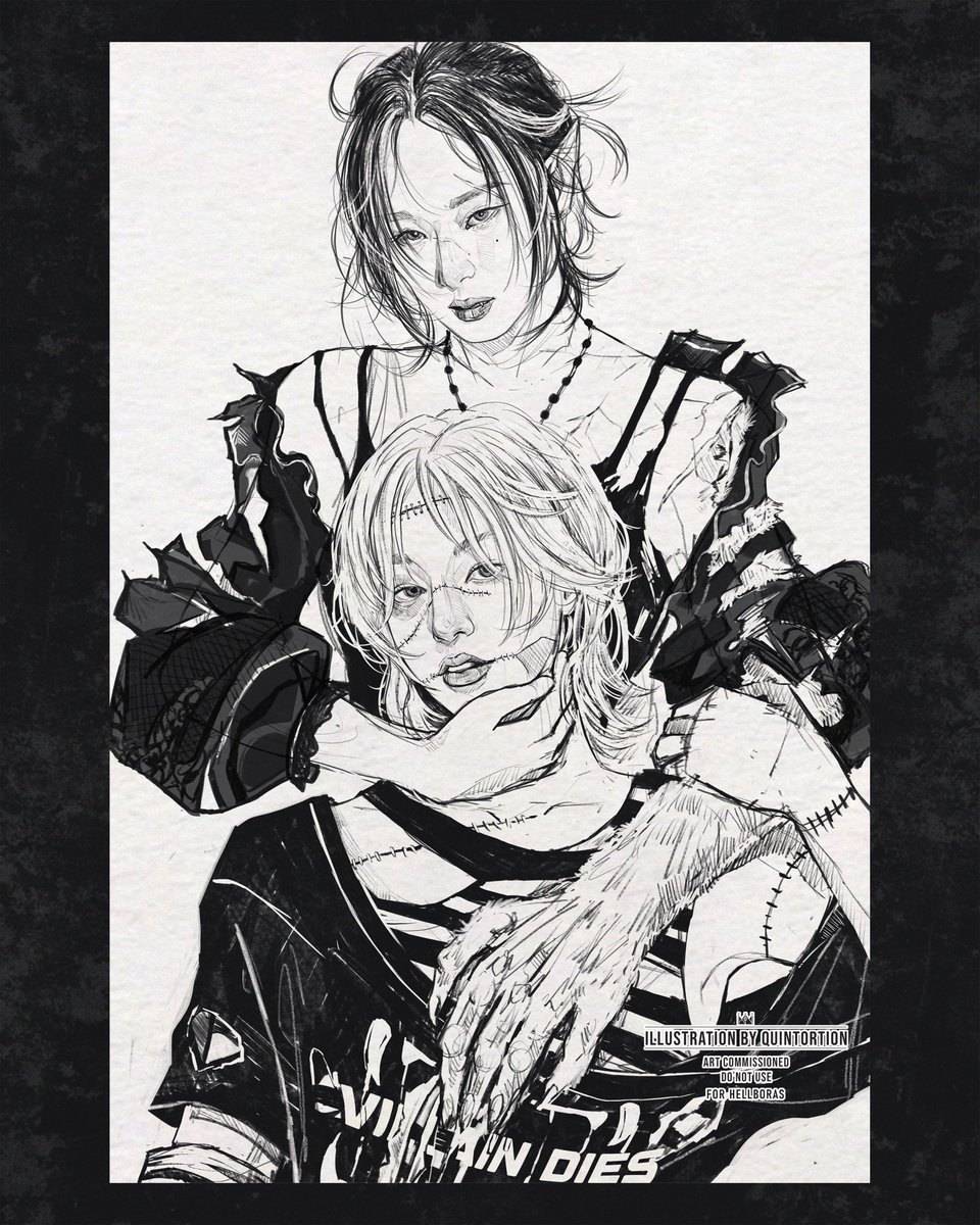 quintortion's tweet image. 2024
Werewolf Shuhua &amp;amp; Frankenstein's monster Yuqi

for @hellboras