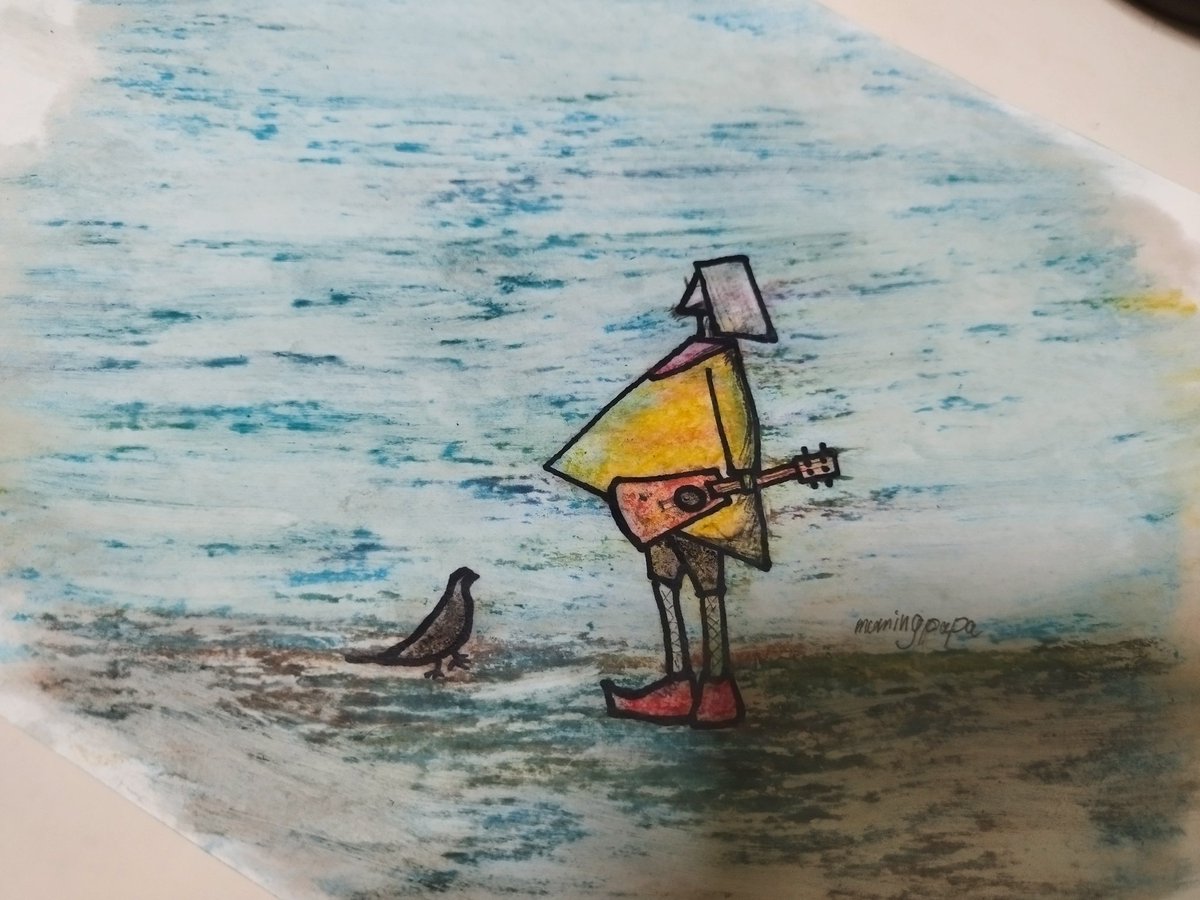 パステル画 水性パステル