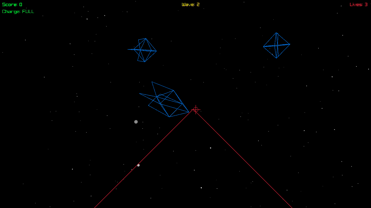 RogerAllen's tweet photo. I've had it in my head to do a Tailgunner (80's arcade) game for a while, but never got the gumption to code it--until this weekend via the "vibes"

Used gemini-cli to get it mostly working, then used github copilot for code review &amp; a bit of refactoring. https://t.co/6tKf0cg2u5