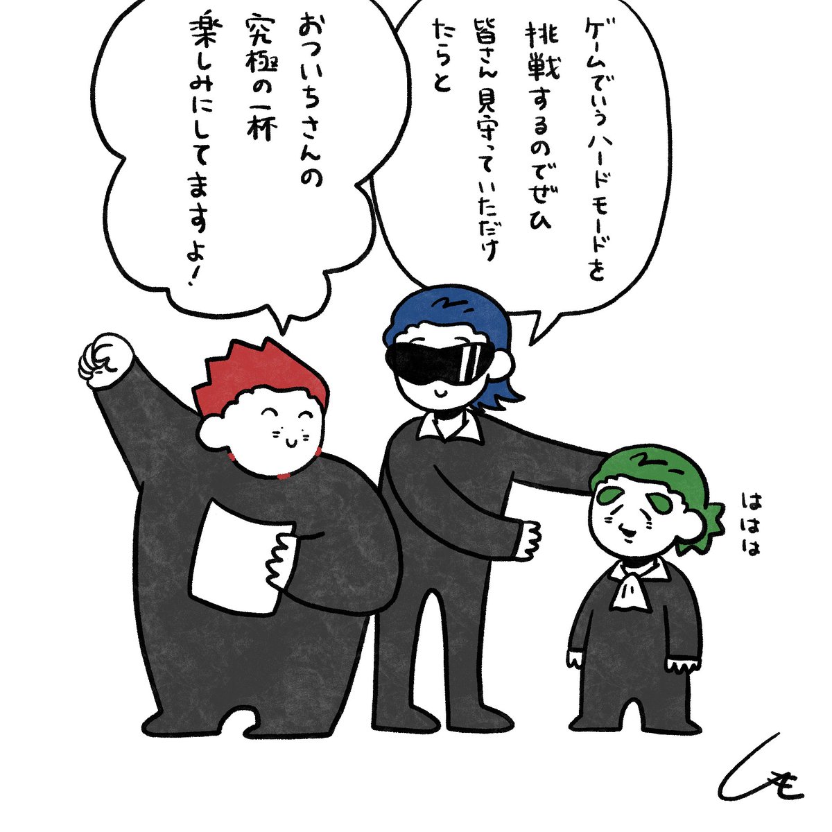 PfgEb's tweet photo. 昨日の配信、ずっとお互いを守る支えるのフォーメーションで流石でした👏🏻

※先生は現ビジュアルで描かさせて頂いてます https://t.co/ZDJ7h8NaXF