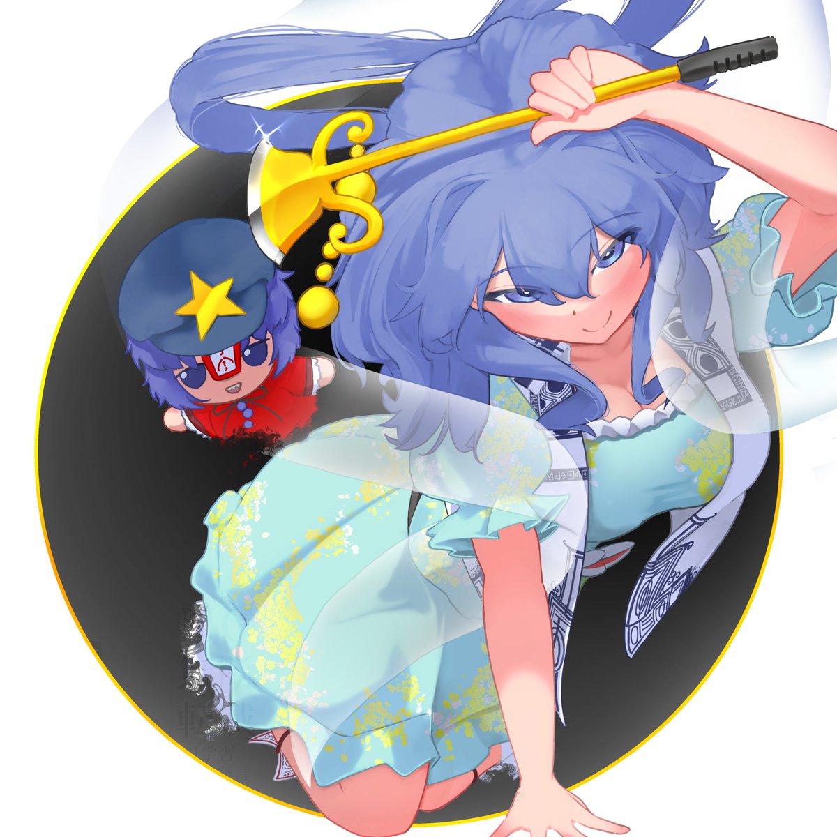 にゃんにゃん
#霍青娥 #東方Project