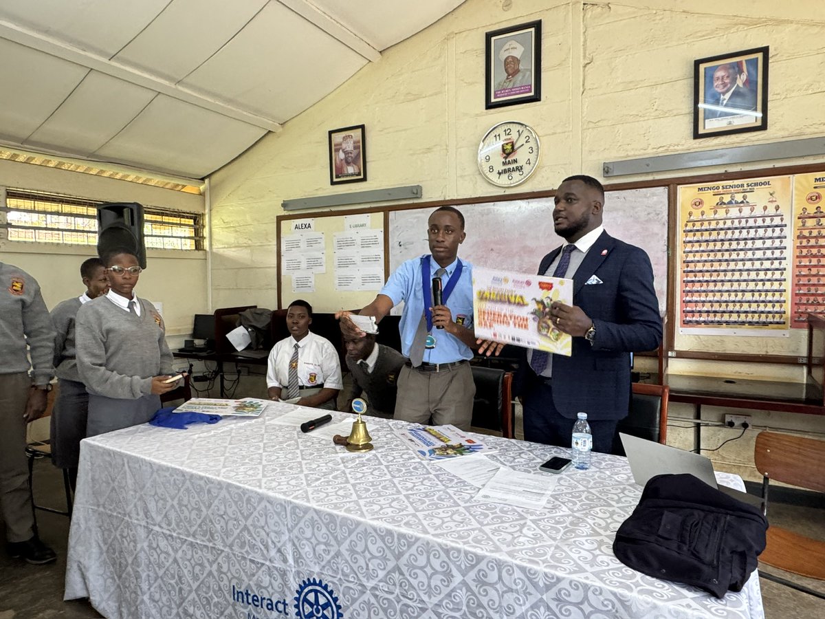 We're thrilled to have the Interact Club from Mengo High School joining us at the Family Carnival 2025! Let's make a difference together and work towards a malaria-free Uganda. Get your tickets now and let's make this a memorable day! #FamilyCarnival2025 #ZeroMalariaStartsWithMe