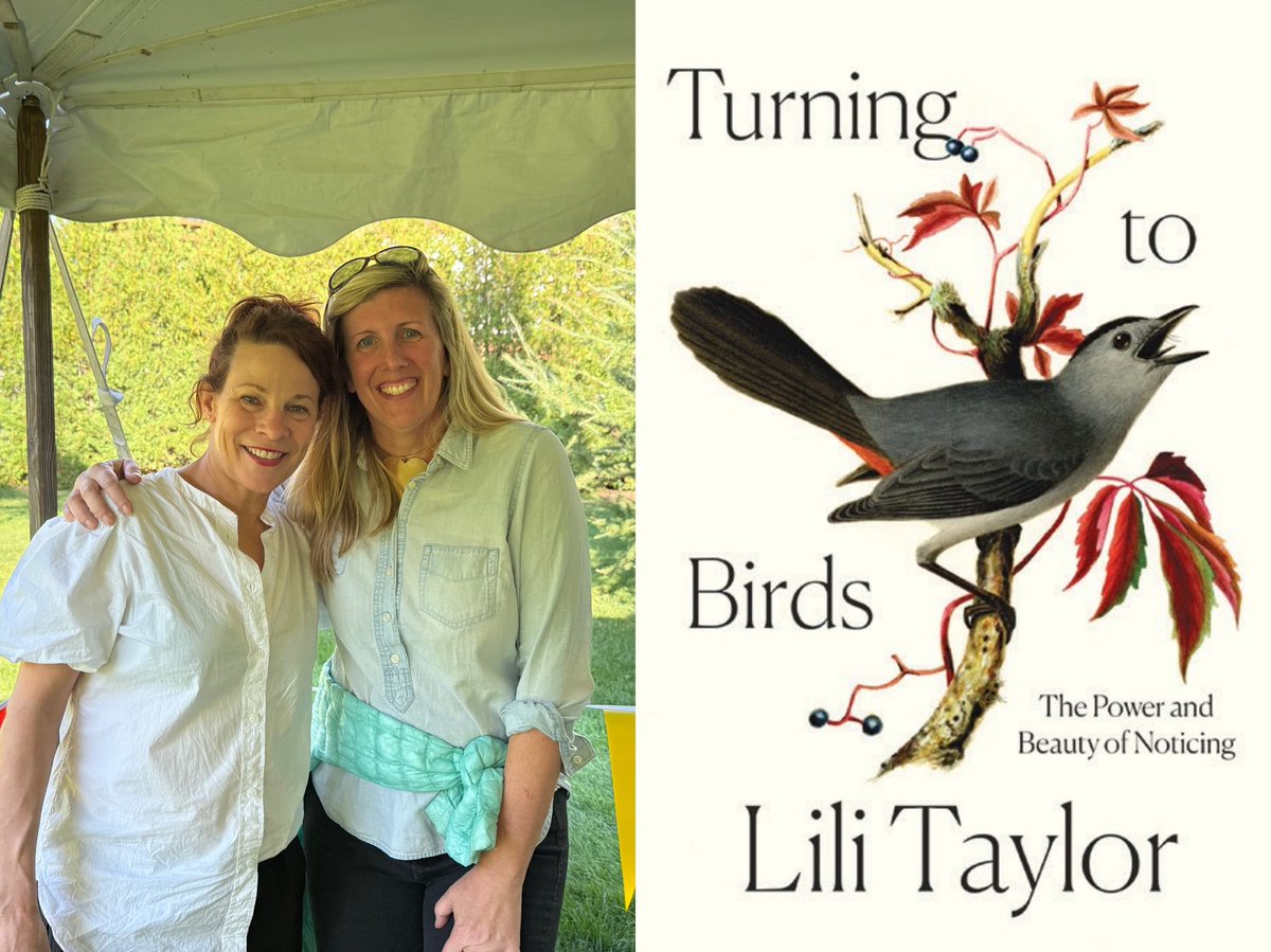 emilymeier1's tweet photo. One of my favorite actors is now author to this beautiful book. 
Here is our chat about birds, life, and being introverts who love people. 

https://t.co/kSBayHdEkE
@lilitaylor @harborlightnews https://t.co/y8B9ziYCA4