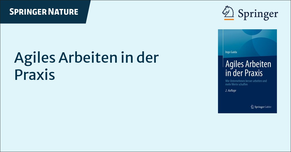 IngoGaida's tweet photo. Big Question No. 1 on Agile: If we want to develop new key technologies, why is agile way of working a helpful concept to use? - This question will be considered in the second edition of „Agile Working in Practice“. Published soon (in German language). https://t.co/UepGmRs2NK