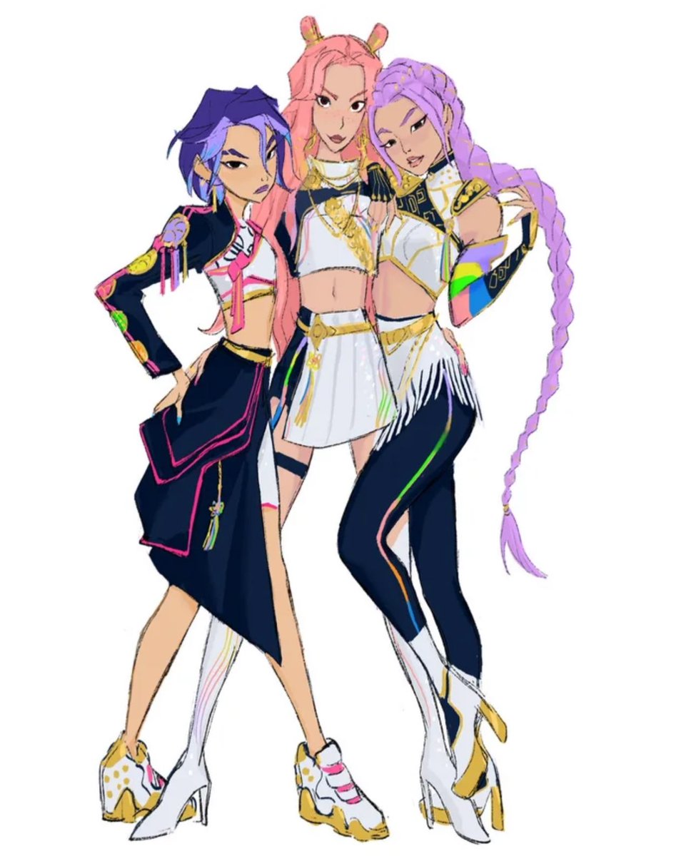 Rumiページ mira holding onto zoey and rumi possessively like girl calm down