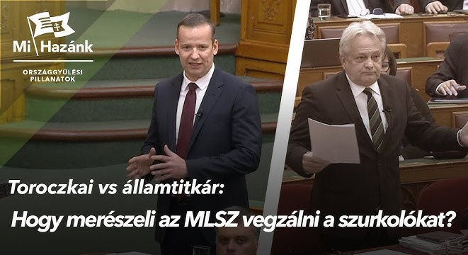 Kurucinfo2's tweet photo. Toroczkai: hogy merészeli az MLSZ vegzálni a szurkolókat?
Az MLSZ-nek a szurkolókat kellene szolgálnia, de inkább az UEFA-nak felel meg.
#Kuruc #Magyarország #MLSZ #sport #Toroczkai #MiHazánk
🌐 https://t.co/P3WBhiffu5 https://t.co/SrUXUpeyg6