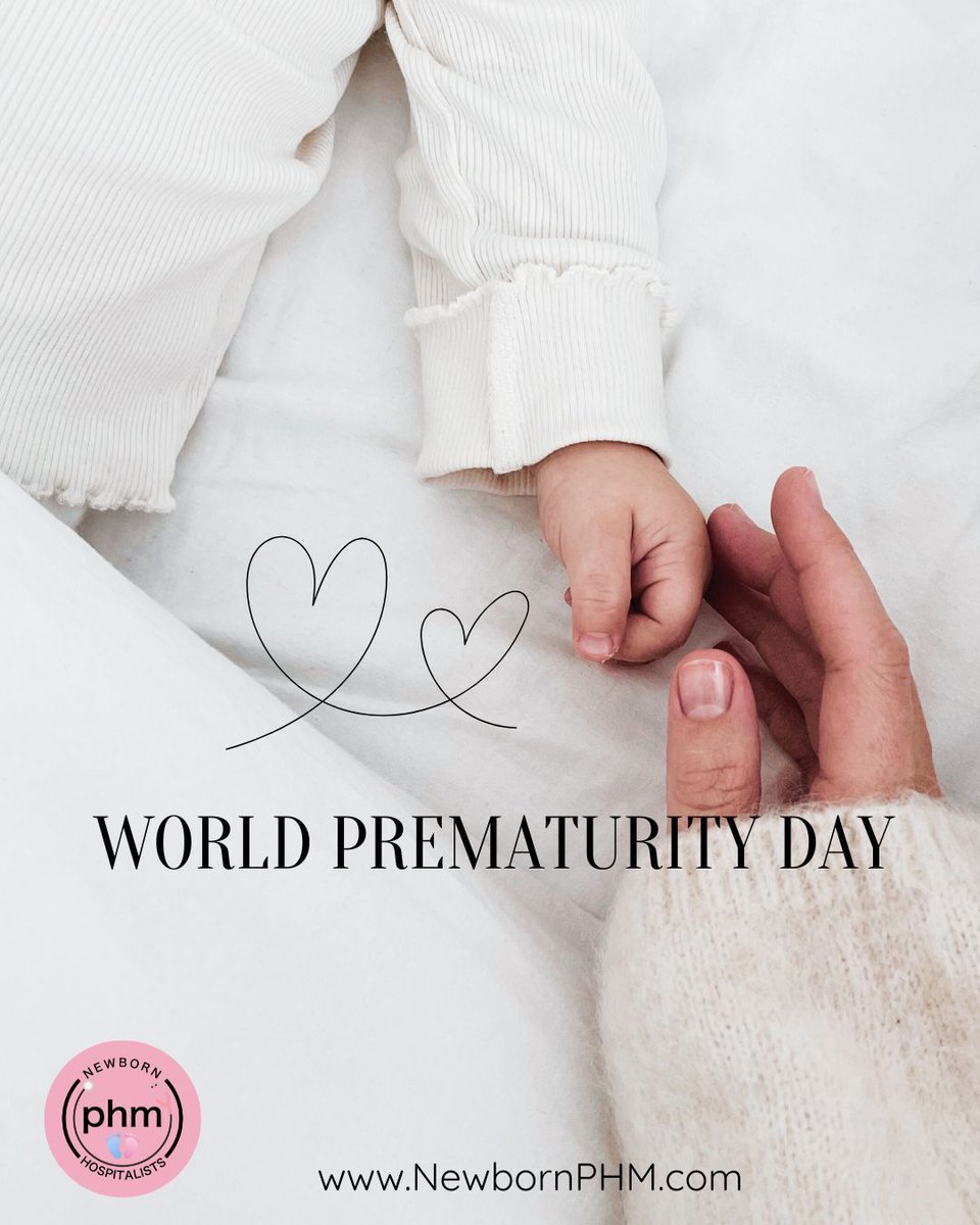 "Give preterm 👶  a strong start for a hopeful future"  
~1/10 👶 born prematurely q yr, which can lead to significant complications &amp; ☠️ . Today focuses on the need to provide immediate #kangarooCare to 👶 &amp; ensure universal access to quality care from birth
#WorldPrematurityDay