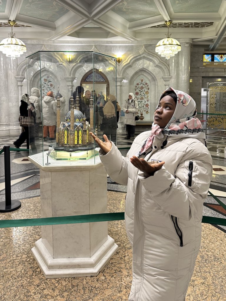 I prayed in a Russian mosque today!