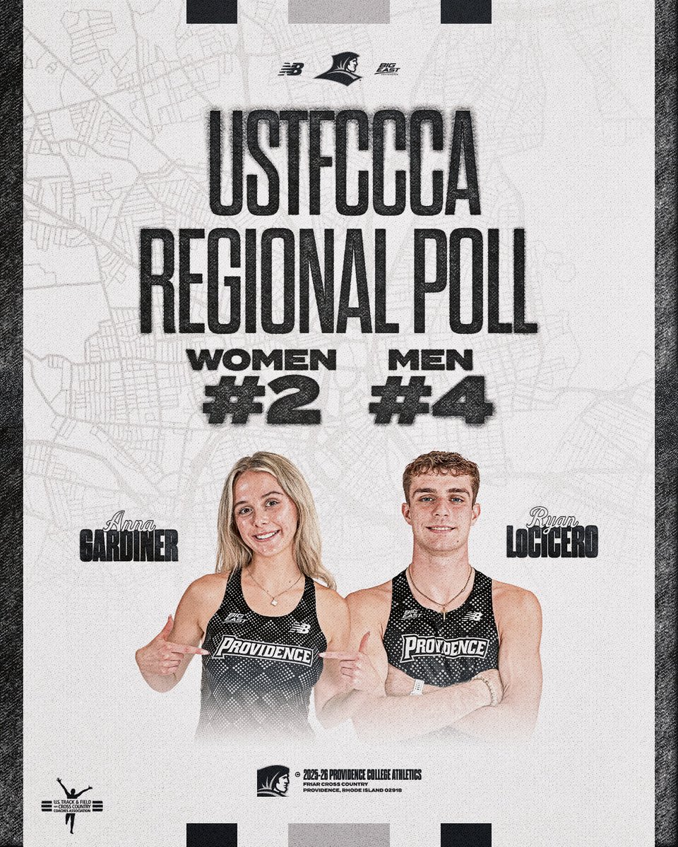 FriarsXCTrack's tweet photo. Final USTFCCCA Northeast Regional Rankings!
#GoFriars #PCXC https://t.co/kjITKTMv2G
